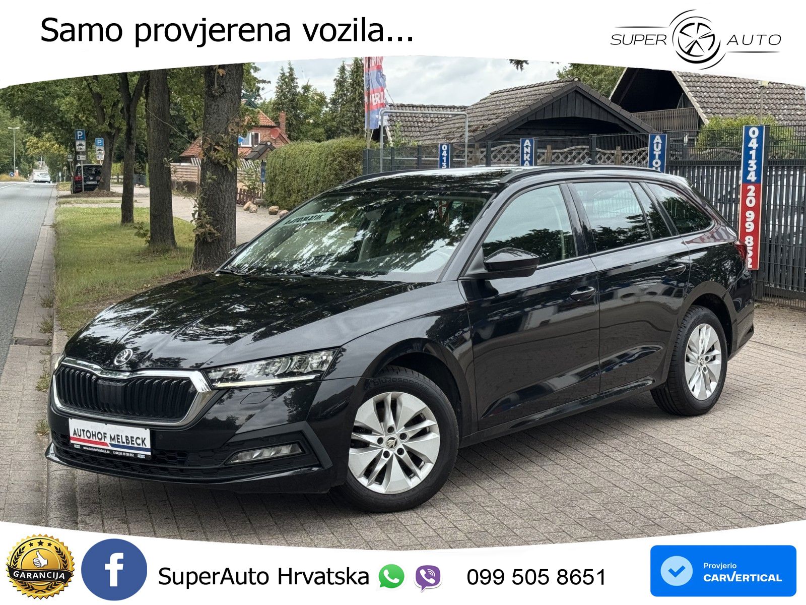 Škoda Octavia Combi 2.0 TDI (150 KS) DSG LED+GR SJED+ACC