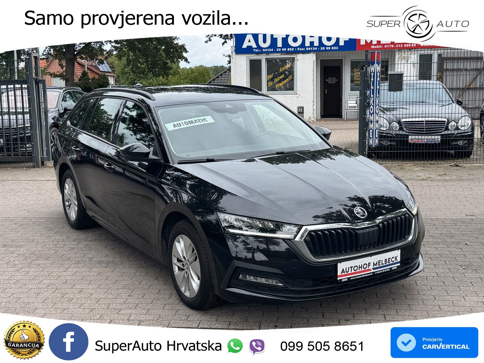 Škoda Octavia Combi 2.0 TDI (150 KS) DSG LED+GR SJED+ACC