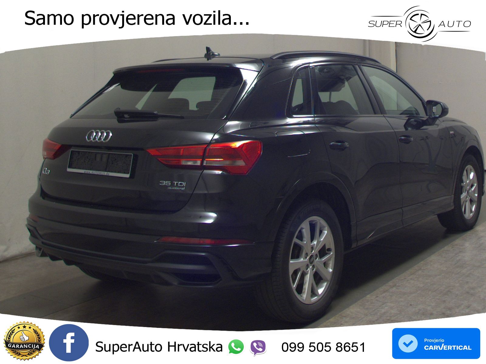 Audi Q3 35 TDI (150 KS) quattro S tronic S line