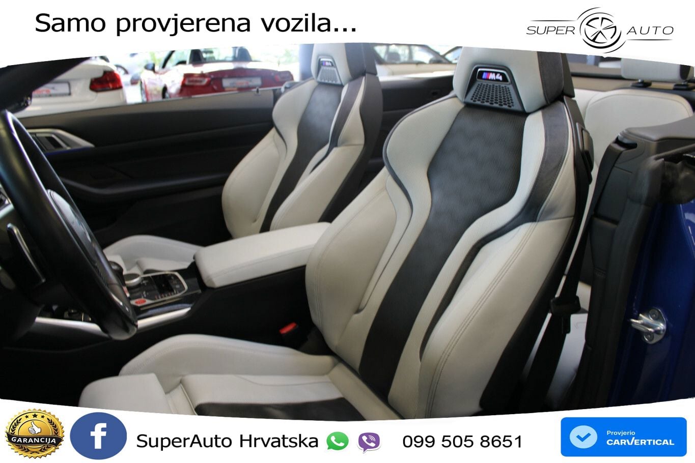 BMW M4 Convertible Competition 3.0 (510 KS) xDrive Steptronic LED+GR SJED+ACC