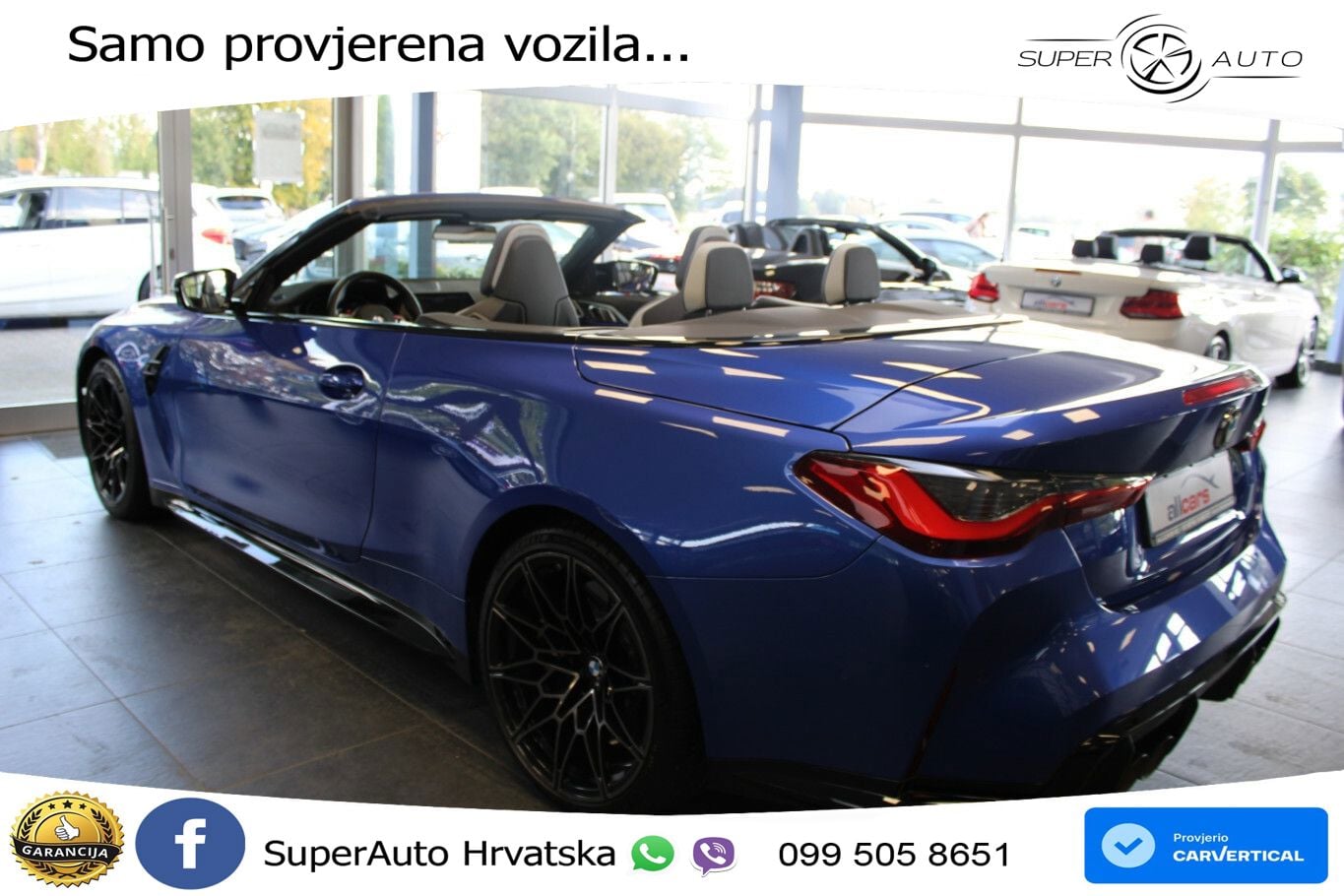 BMW M4 Convertible Competition 3.0 (510 KS) xDrive Steptronic LED+GR SJED+ACC