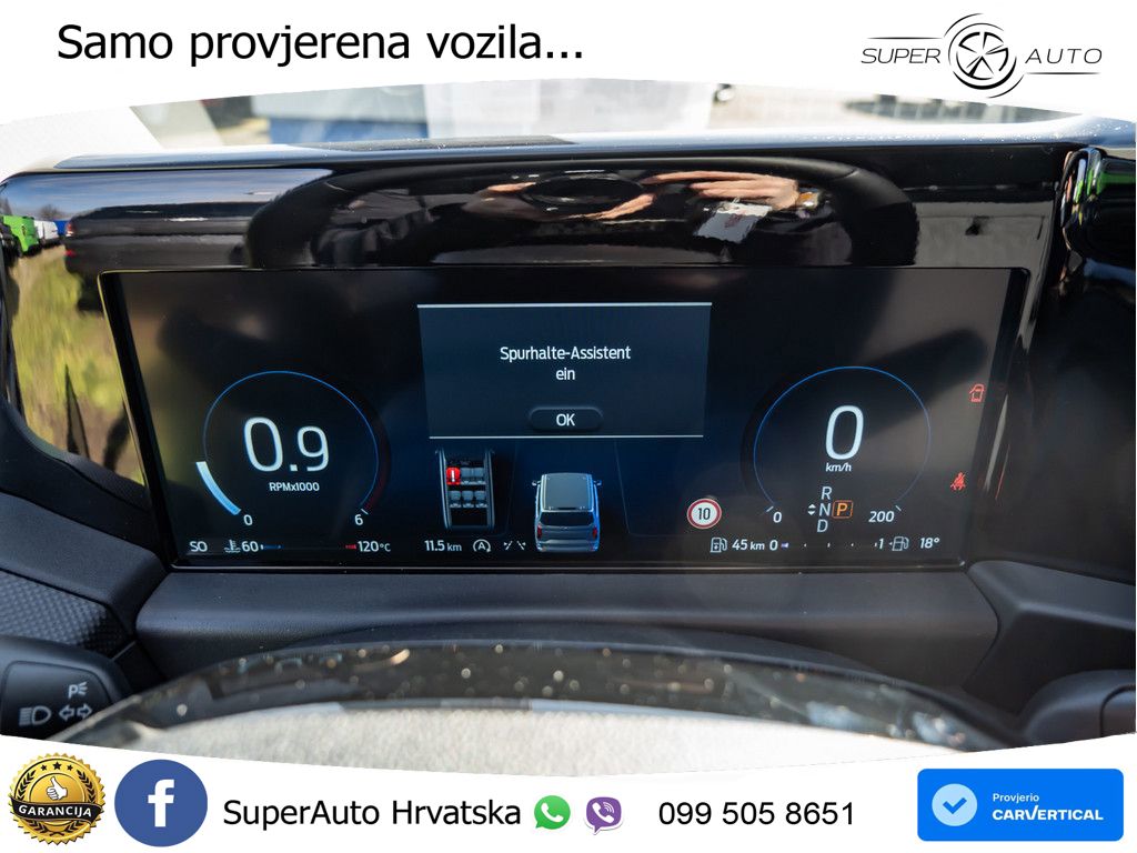 Ford Transit Custom Kombi L1 Limited 9-Sitzer SHZ LED 170 KS