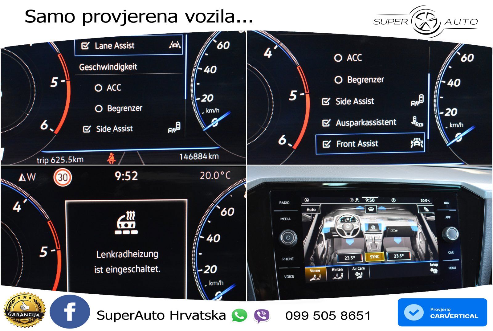Volkswagen Passat Variant 2.0 TDI (150 KS) DSG Business LED+GR SJED+ACC