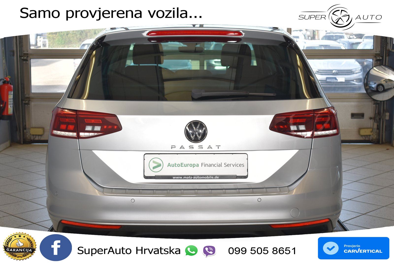 Volkswagen Passat Variant 2.0 TDI (150 KS) DSG Business LED+GR SJED+ACC