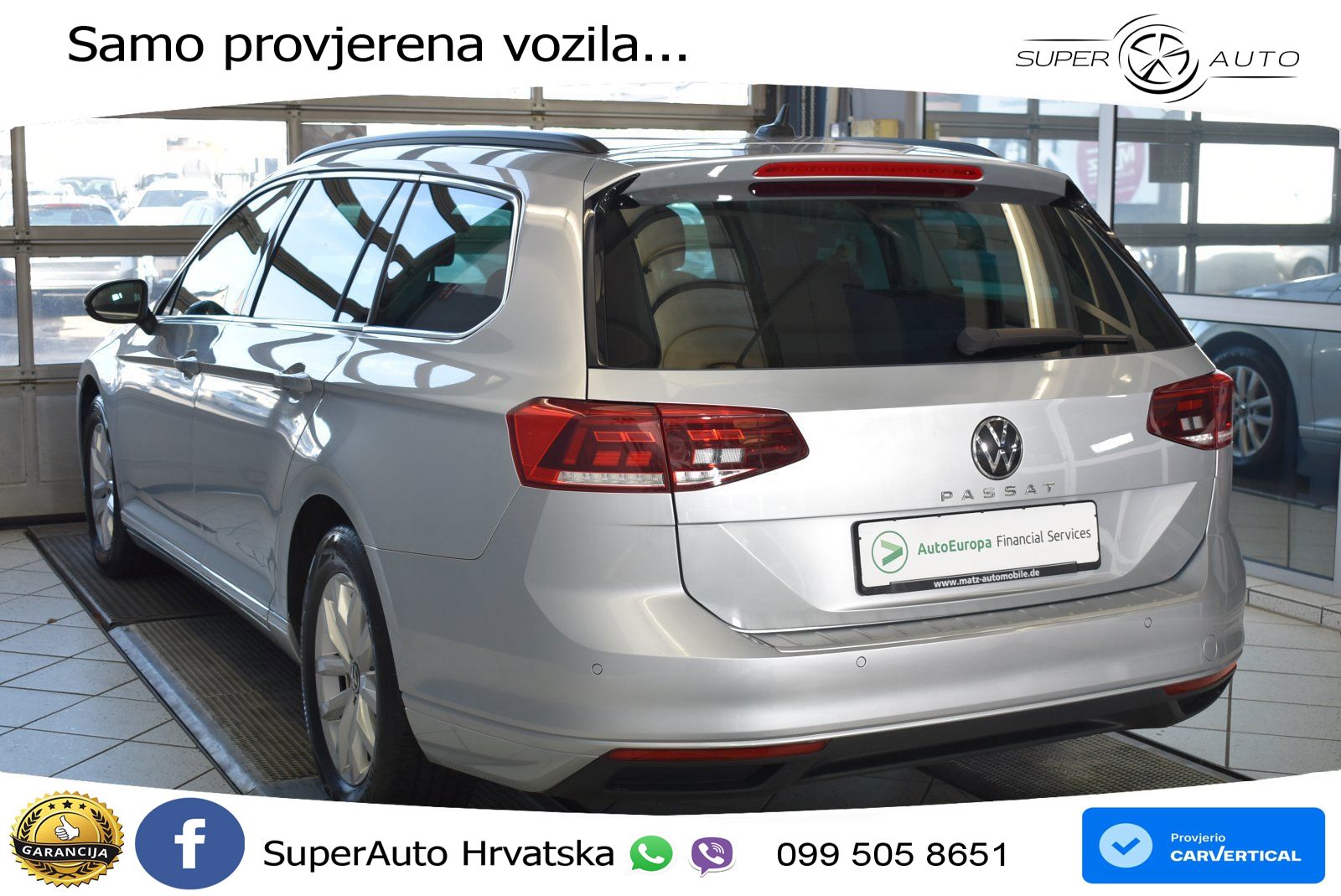 Volkswagen Passat Variant 2.0 TDI (150 KS) DSG Business LED+GR SJED+ACC