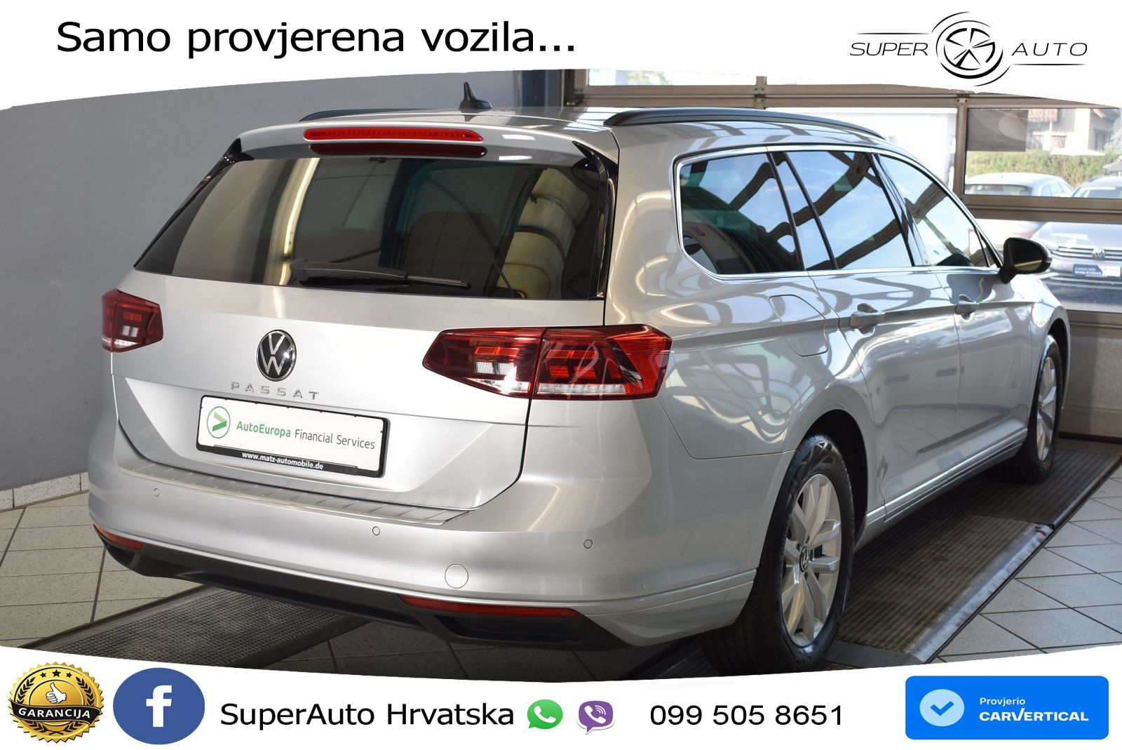 Volkswagen Passat Variant 2.0 TDI (150 KS) DSG Business LED+GR SJED+ACC