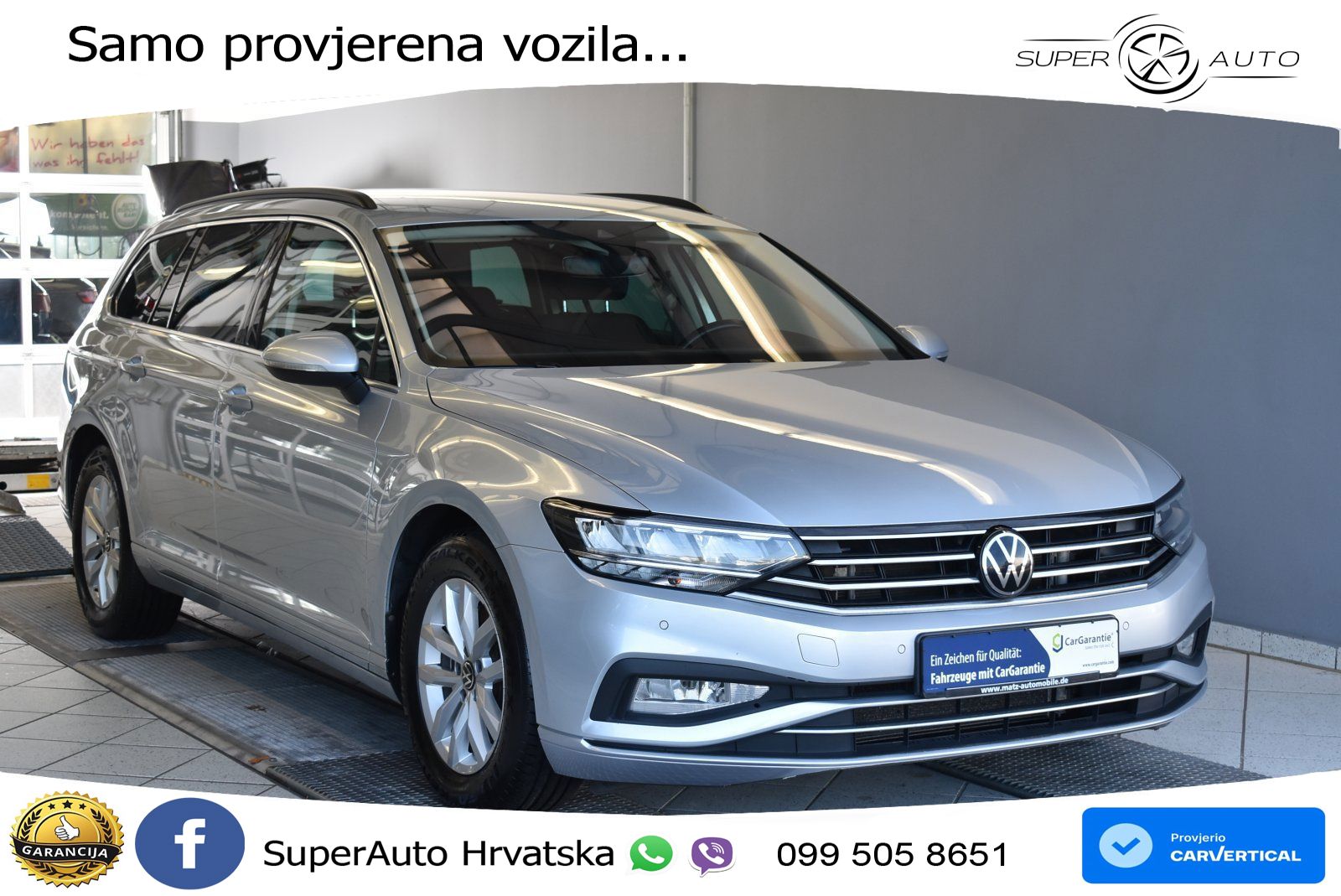 Volkswagen Passat Variant 2.0 TDI (150 KS) DSG Business LED+GR SJED+ACC