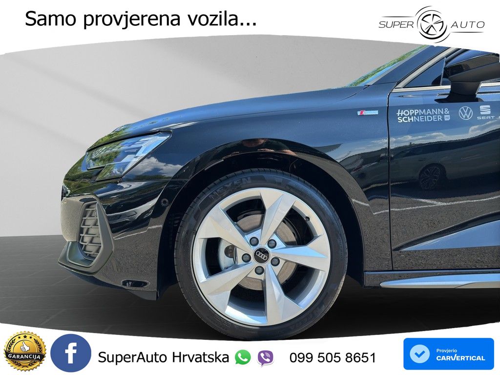 Audi A3 Sportback 30 TFSI (116 KS) S line LED+GR SJED+ACC