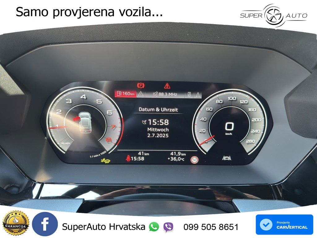 Audi A3 Sportback 30 TFSI (116 KS) S line LED+GR SJED+ACC