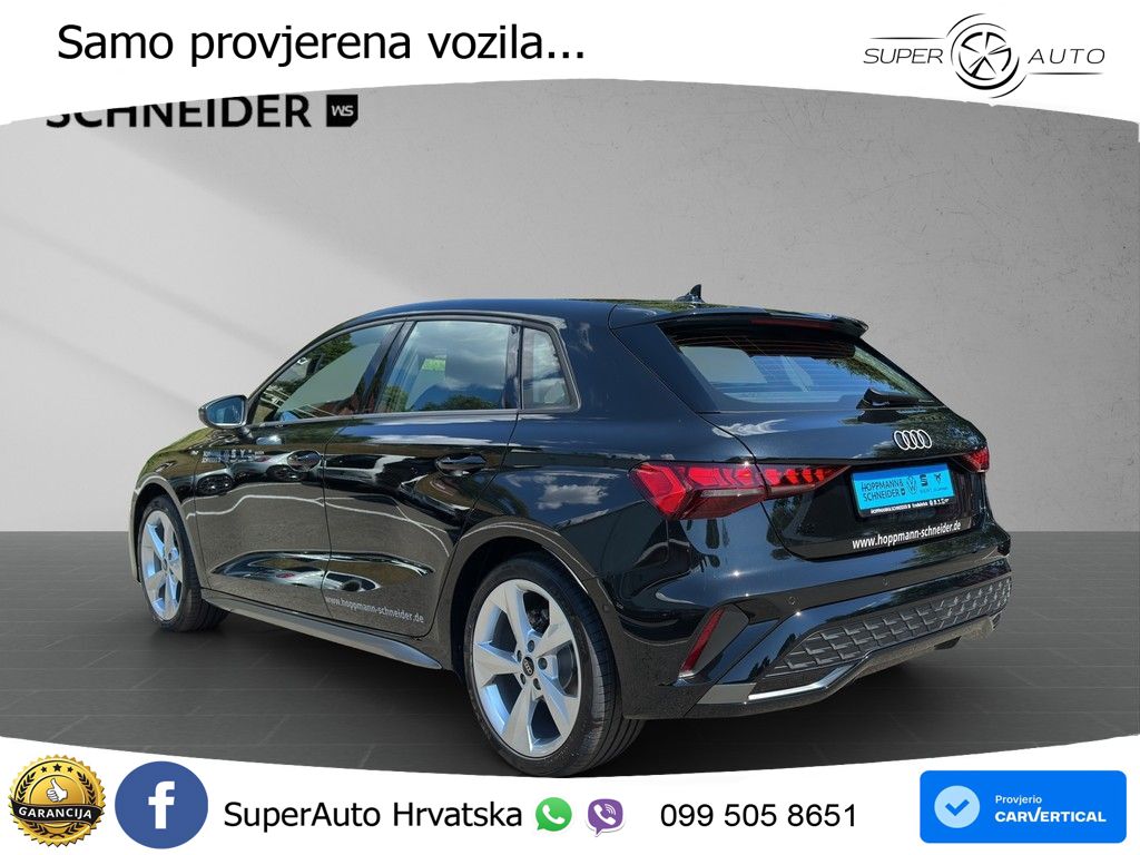 Audi A3 Sportback 30 TFSI (116 KS) S line LED+GR SJED+ACC