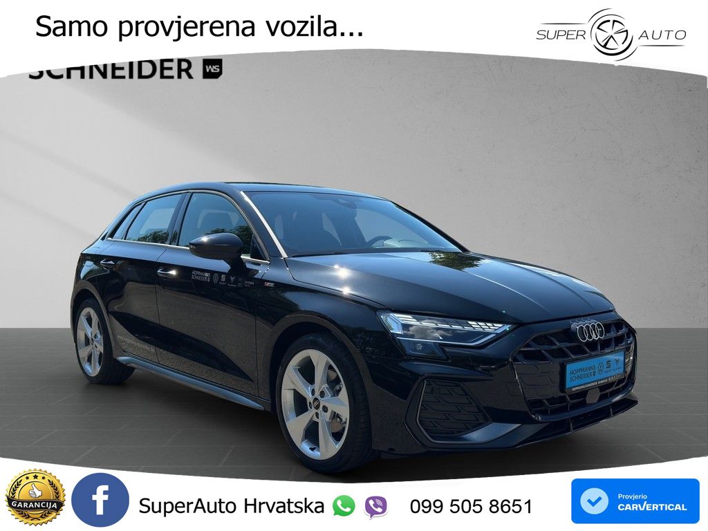 Audi A3 Sportback 30 TFSI (116 KS) S line LED+GR SJED+ACC