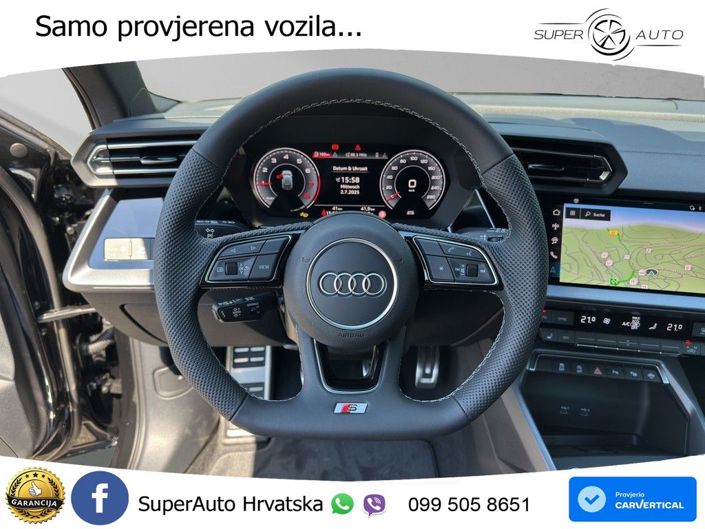 Audi A3 Sportback 30 TFSI (116 KS) S line LED+GR SJED+ACC