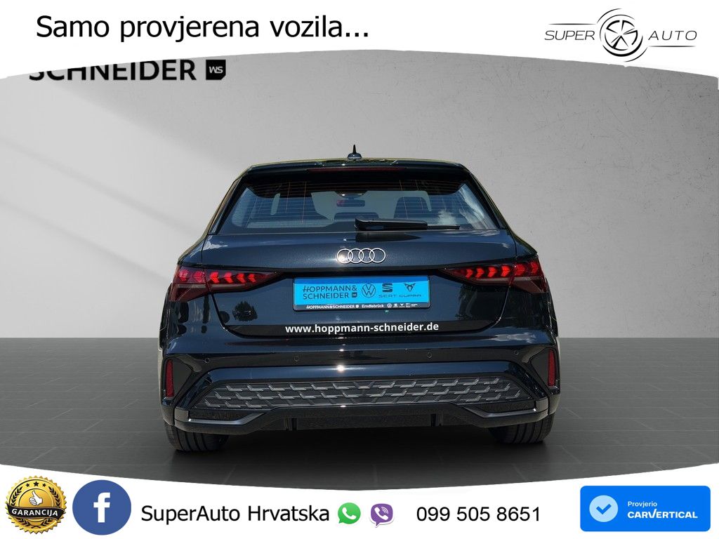 Audi A3 Sportback 30 TFSI (116 KS) S line LED+GR SJED+ACC