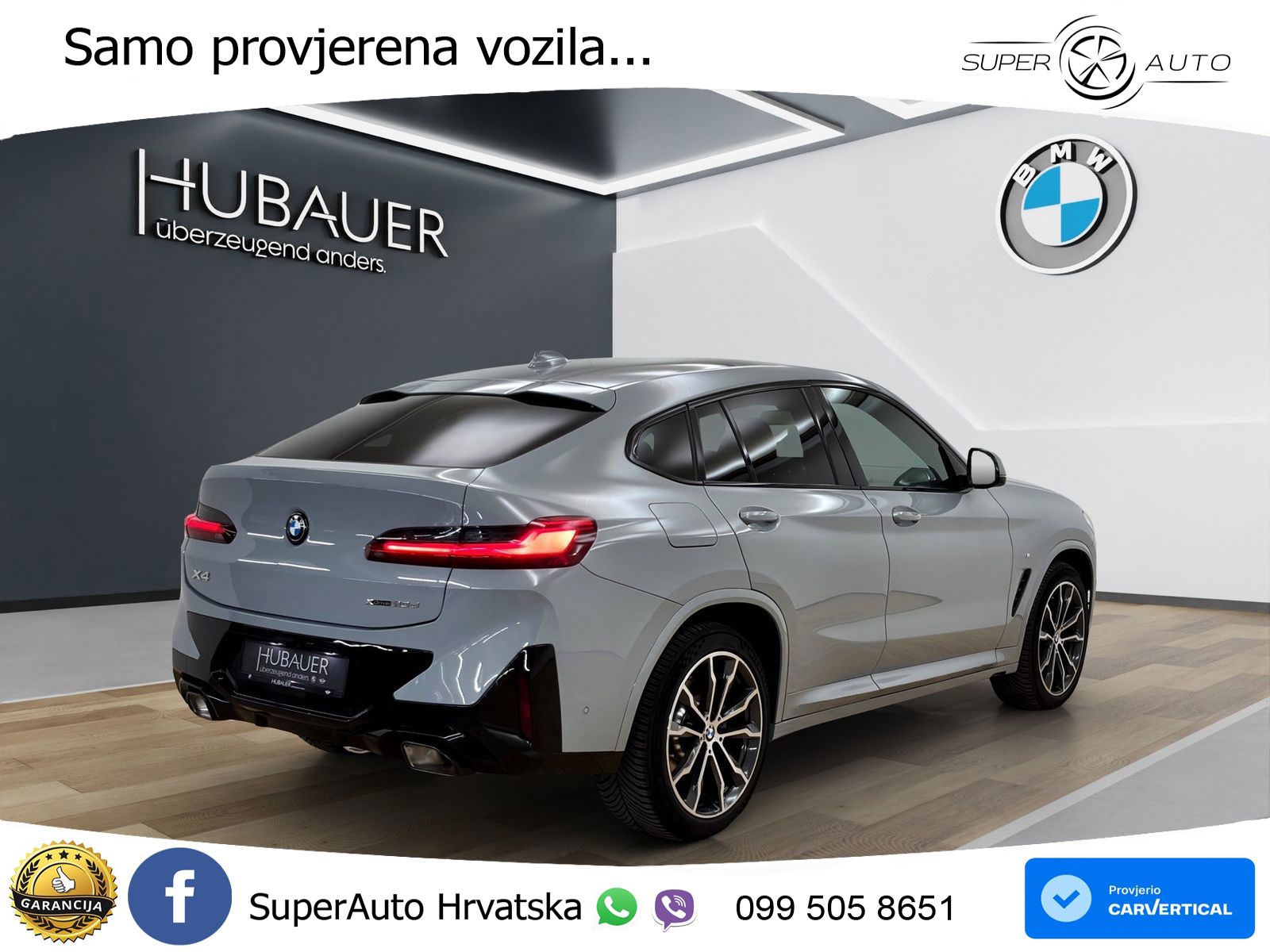 BMW X4 20d (190 KS) xDrive Steptronic M Sport LED+GR SJED+ACC
