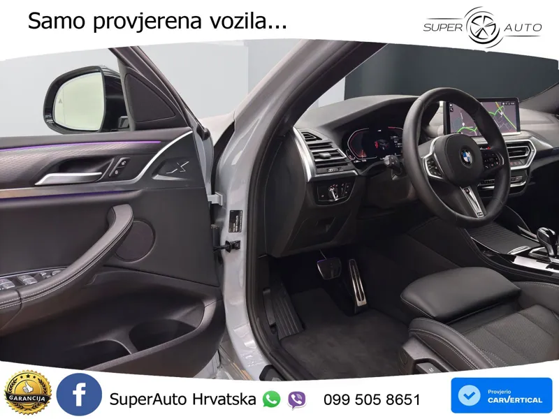 BMW X4 20d (190 KS) xDrive Steptronic M Sport LED+GR SJED+ACC
