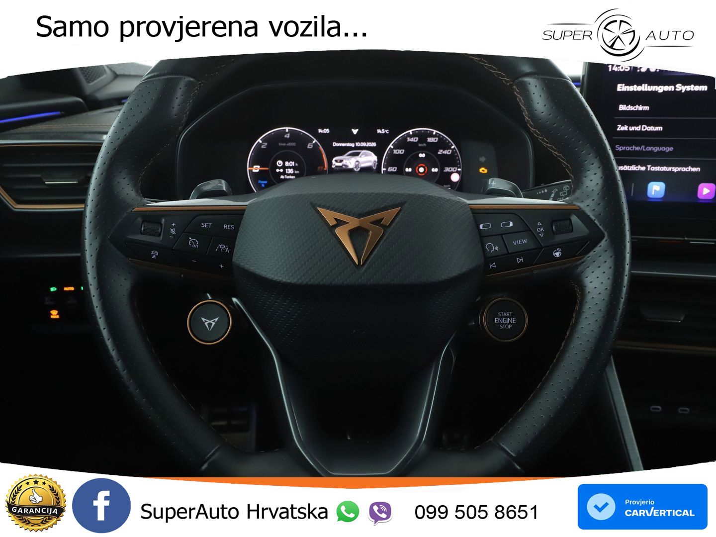 Cupra Formentor 1.4 TSI (245 KS) e-Hybrid DSG VZ