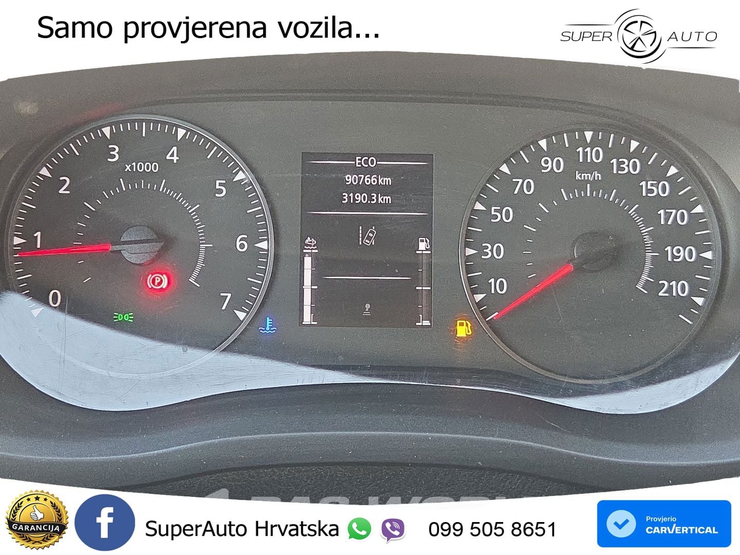 Renault Master 145PK ITV 07-2027 - L3H2 - LED - Aire aco 145 KS