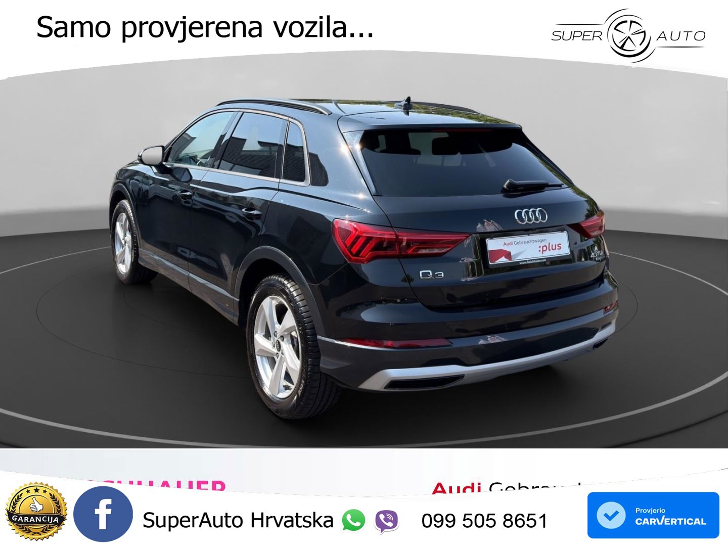 Audi Q3 40 TDI (200 KS) quattro S tronic advanced LED+GR SJED+ACC