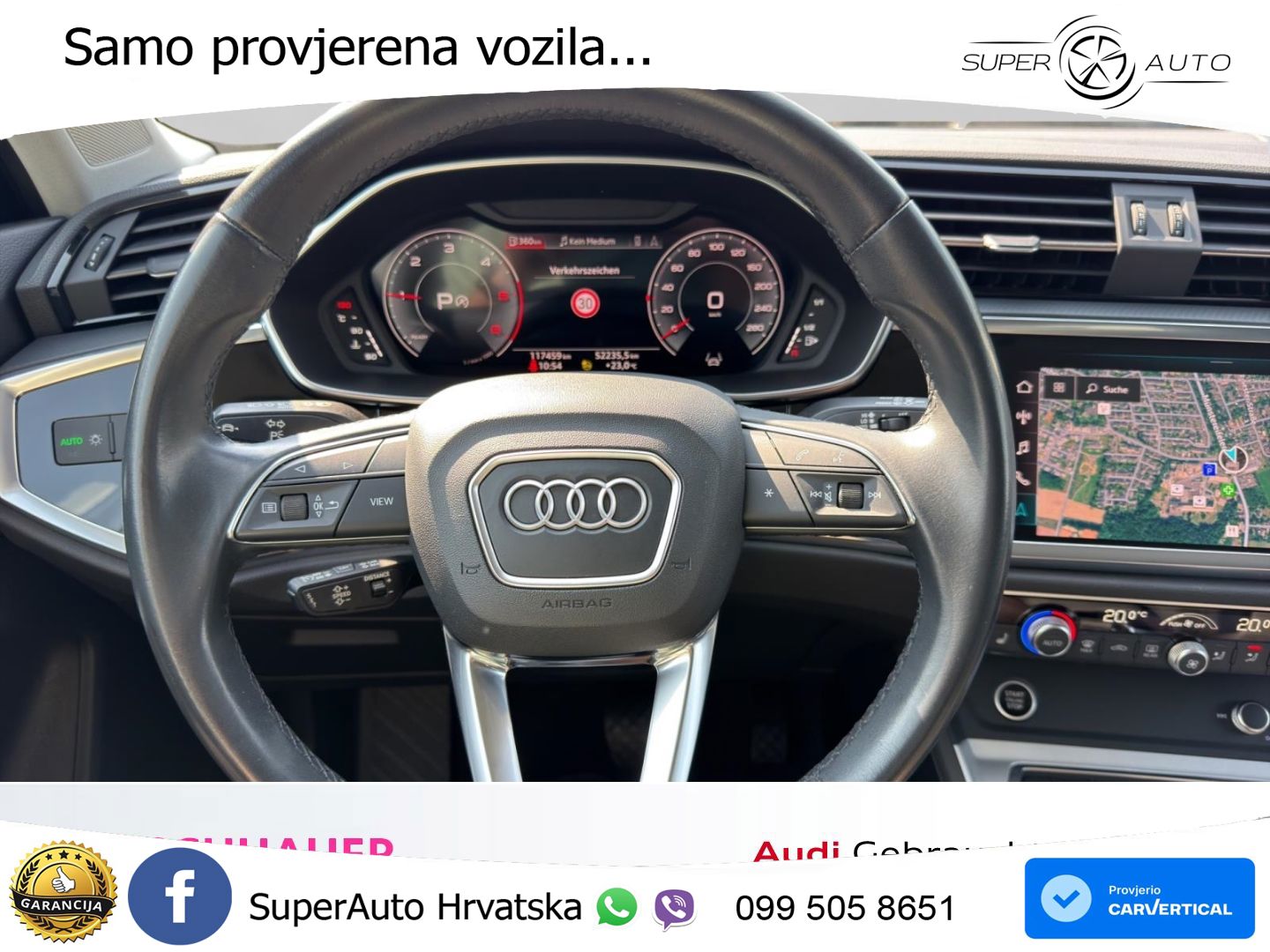 Audi Q3 40 TDI (200 KS) quattro S tronic advanced LED+GR SJED+ACC