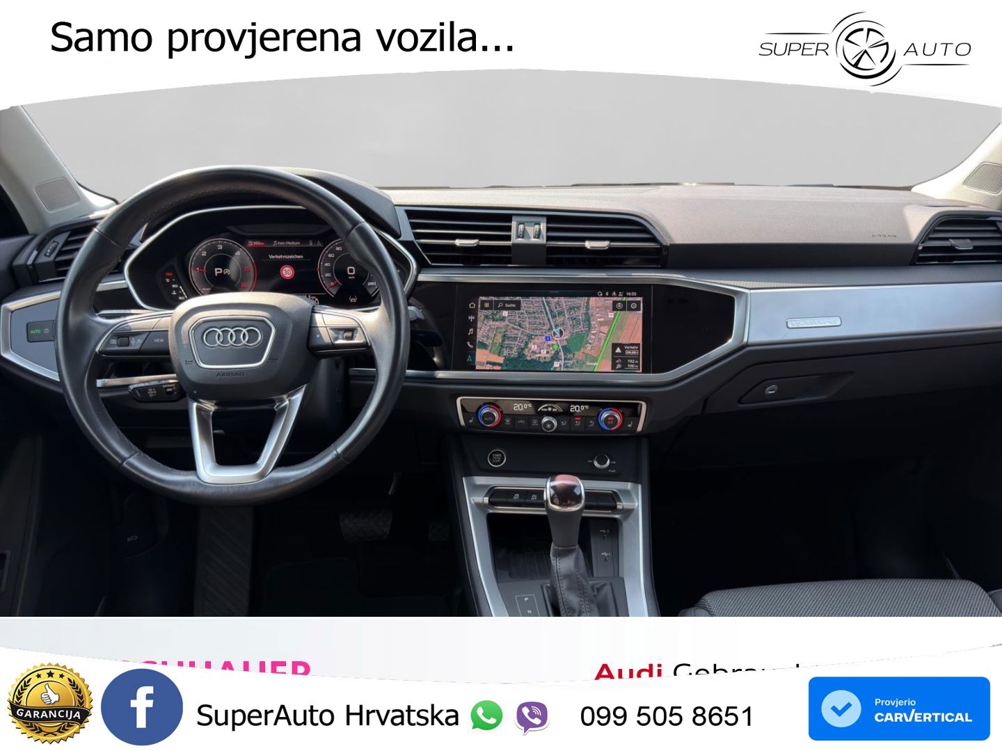 Audi Q3 40 TDI (200 KS) quattro S tronic advanced LED+GR SJED+ACC