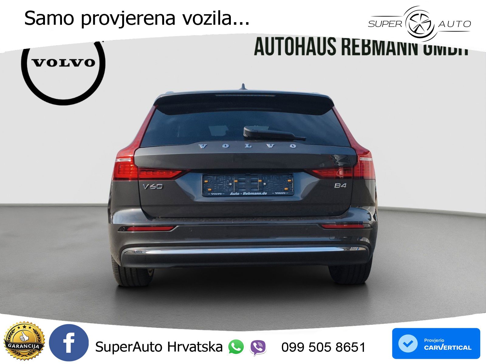 Volvo V60 2.0 B4 Diesel Geartronic LED+GR SJED+ACC