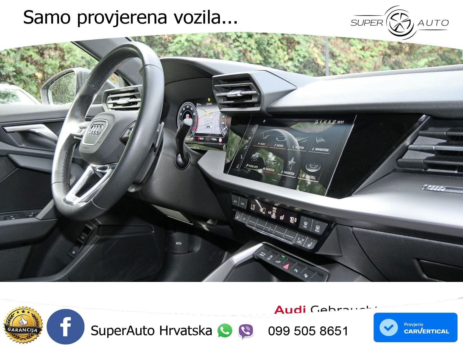 Audi A3 45 TFSIe (245 KS) S tronic S line LED+GR SJED+ACC