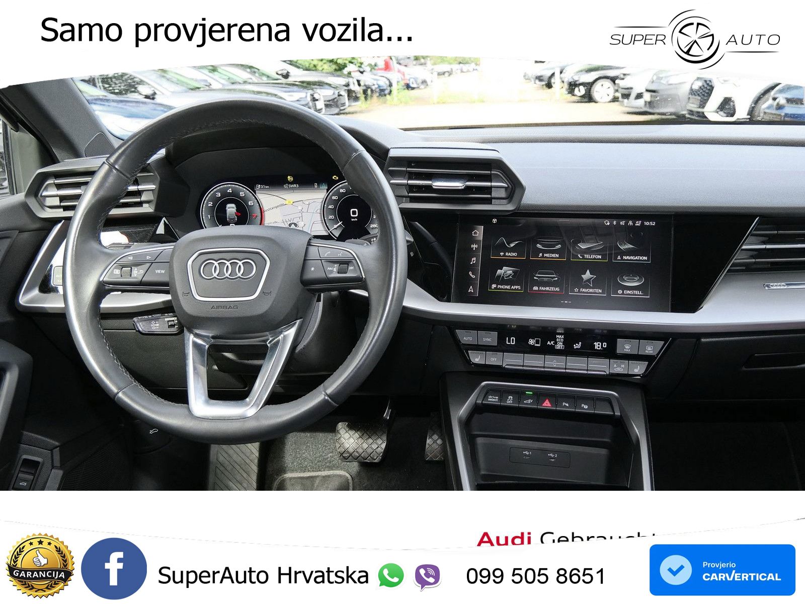 Audi A3 45 TFSIe (245 KS) S tronic S line LED+GR SJED+ACC