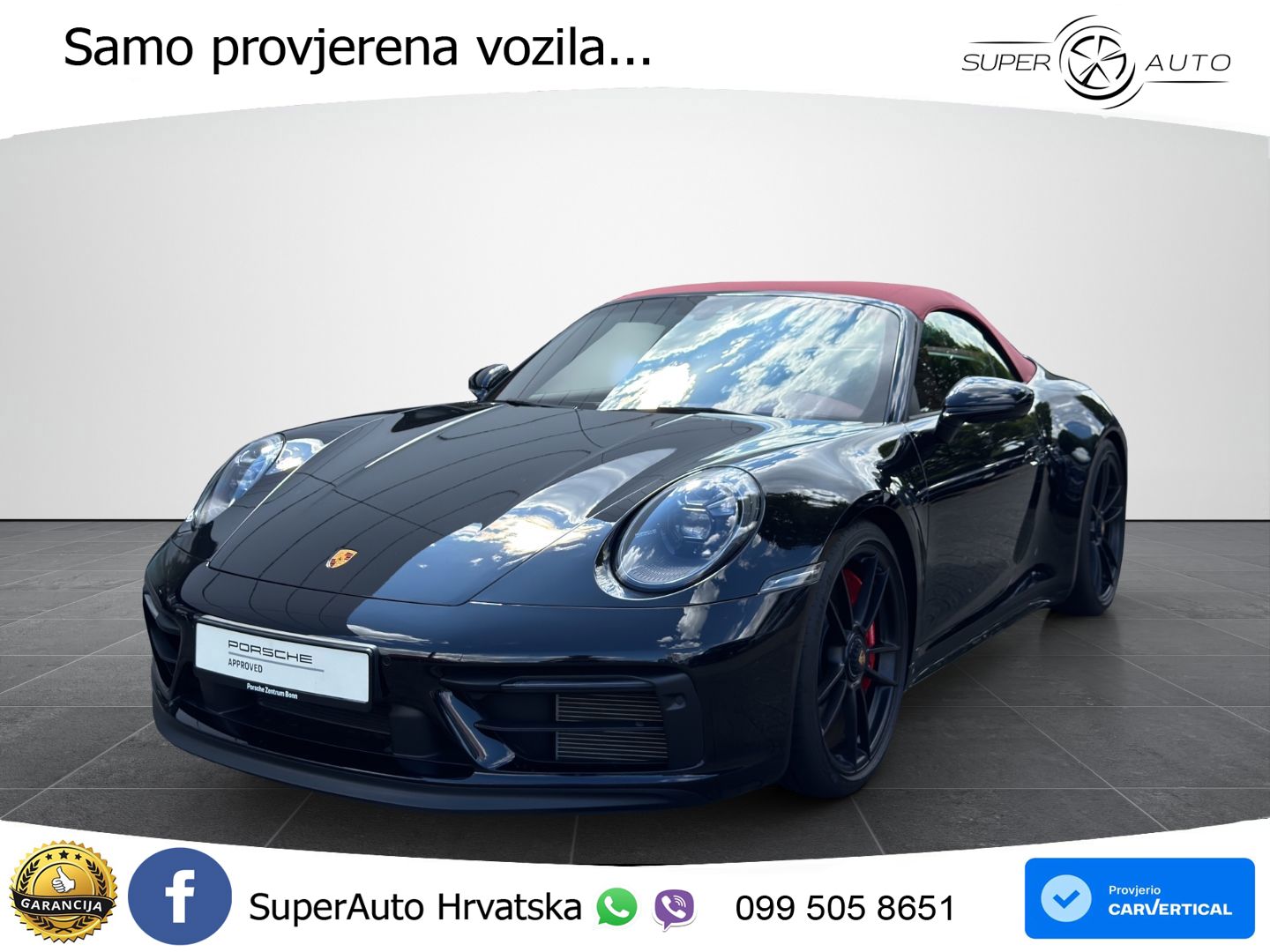 Porsche 911 Carrera 4 GTS Cabriolet 3.0 (480 KS) PDK