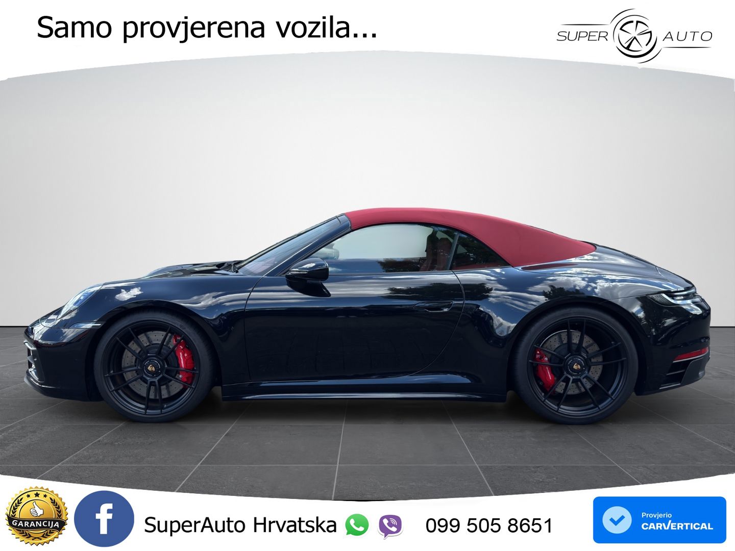 Porsche 911 Carrera 4 GTS Cabriolet 3.0 (480 KS) PDK