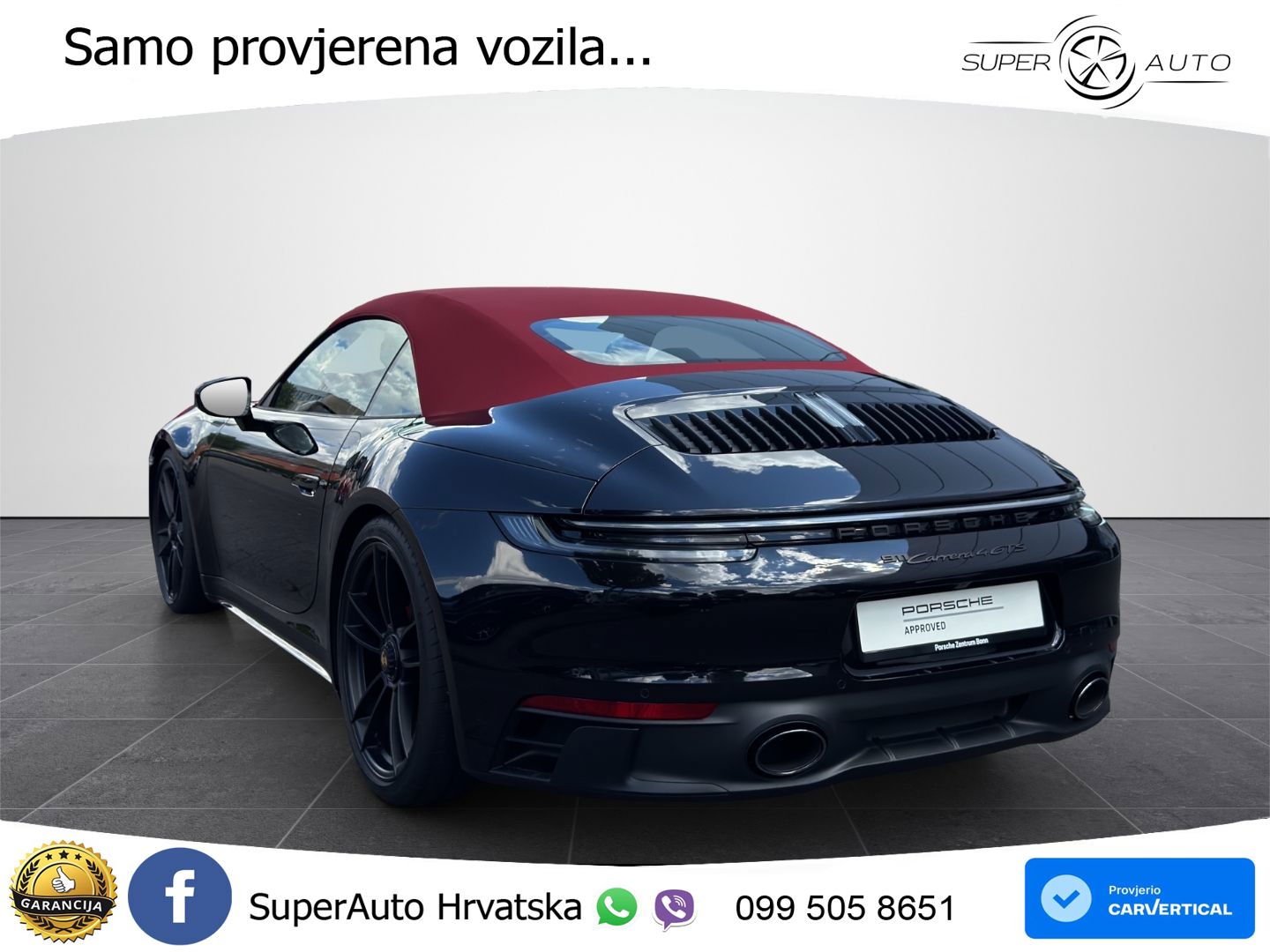 Porsche 911 Carrera 4 GTS Cabriolet 3.0 (480 KS) PDK