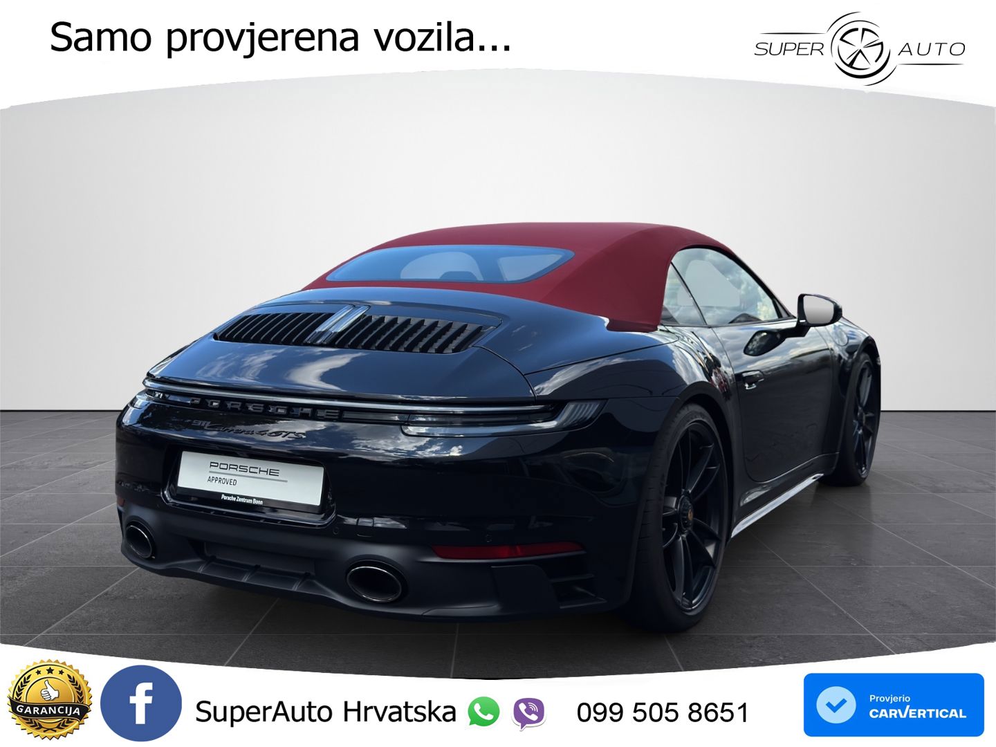Porsche 911 Carrera 4 GTS Cabriolet 3.0 (480 KS) PDK
