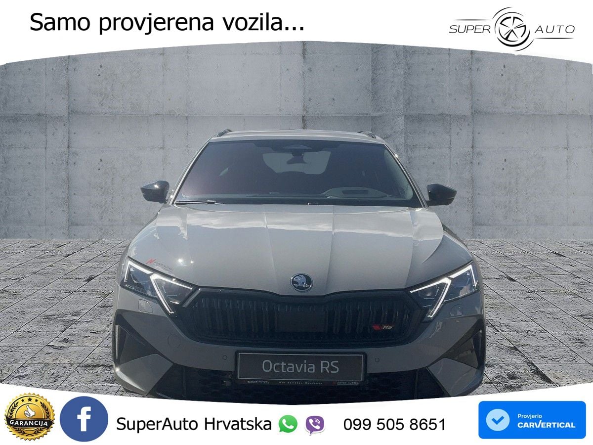 Škoda Octavia Combi RS 2.0 TSI (265 KS) DSG LED+GR SJED+ACC