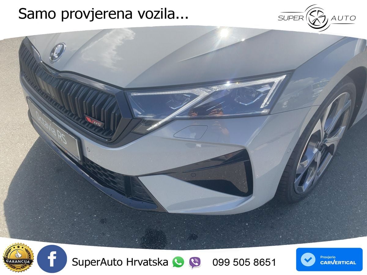 Škoda Octavia Combi RS 2.0 TSI (265 KS) DSG LED+GR SJED+ACC