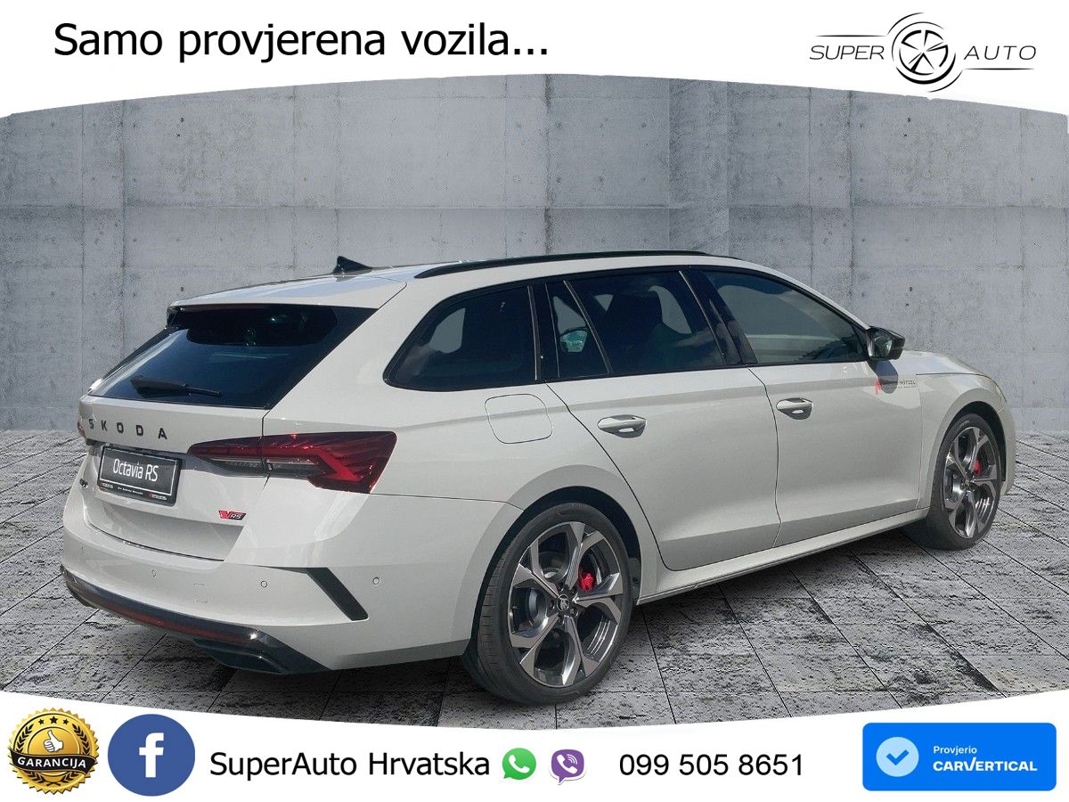 Škoda Octavia Combi RS 2.0 TSI (265 KS) DSG LED+GR SJED+ACC