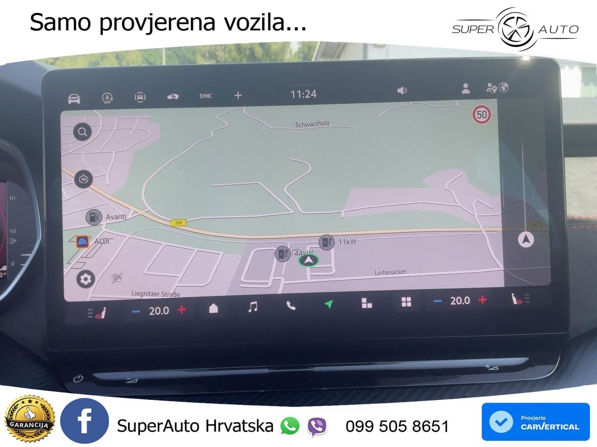 Škoda Octavia Combi RS 2.0 TSI (265 KS) DSG LED+GR SJED+ACC