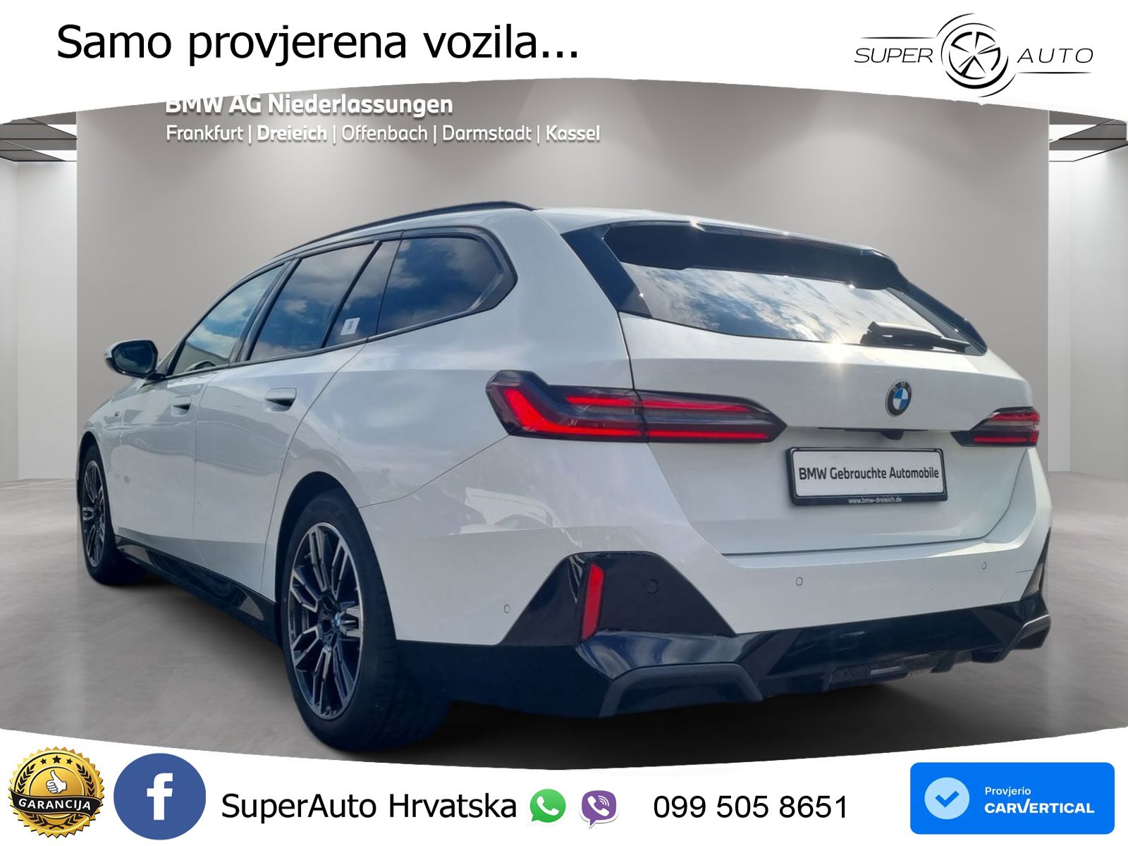 BMW 520d Touring (197 KS) Steptronic M Sport LED+GR SJED+ACC
