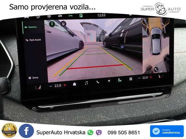 Škoda Octavia Combi 2.0 TDI (150 KS) DSG MATRIX+GR SJED+KAM