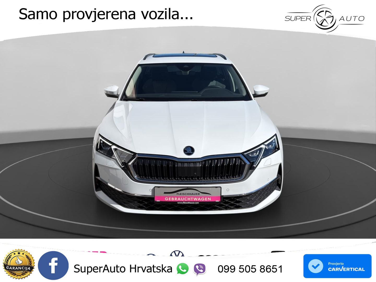 Škoda Octavia Combi 2.0 TDI (150 KS) DSG MATRIX+GR SJED+KAM