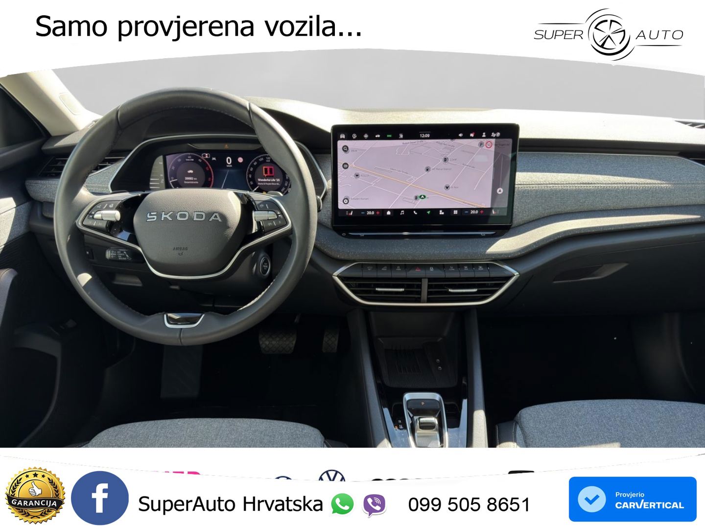 Škoda Octavia Combi 2.0 TDI (150 KS) DSG MATRIX+GR SJED+KAM