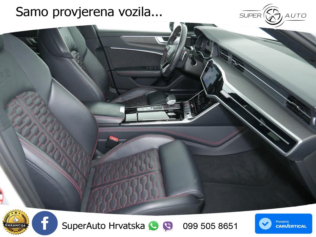 Audi RS6 Avant 4.0 TFSI V8 (600 KS) quattro Tiptronic ZRAČNI+ACC+4xGR SJED+360