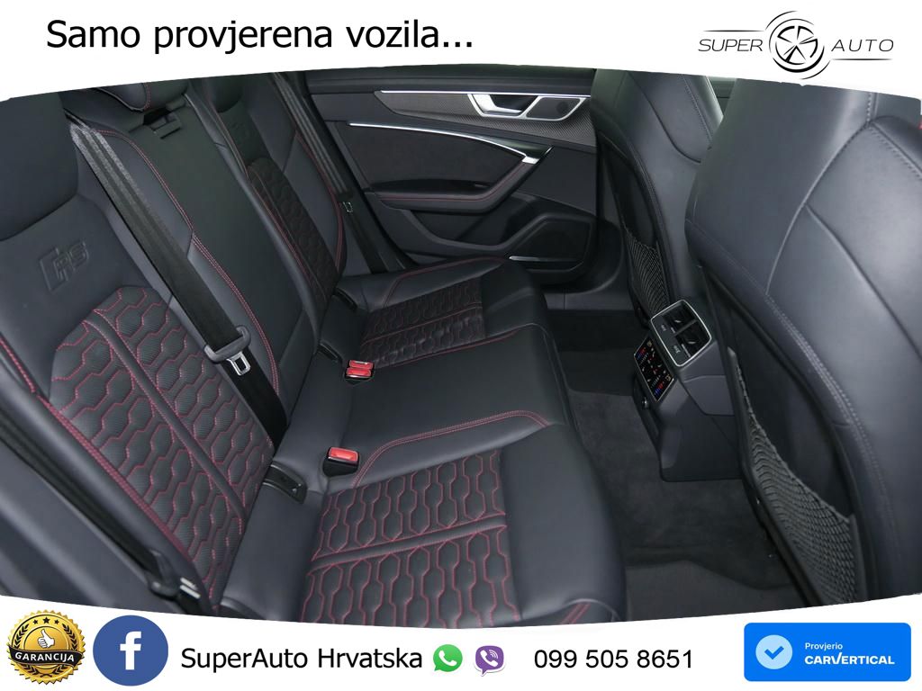 Audi RS6 Avant 4.0 TFSI V8 (600 KS) quattro Tiptronic ZRAČNI+ACC+4xGR SJED+360