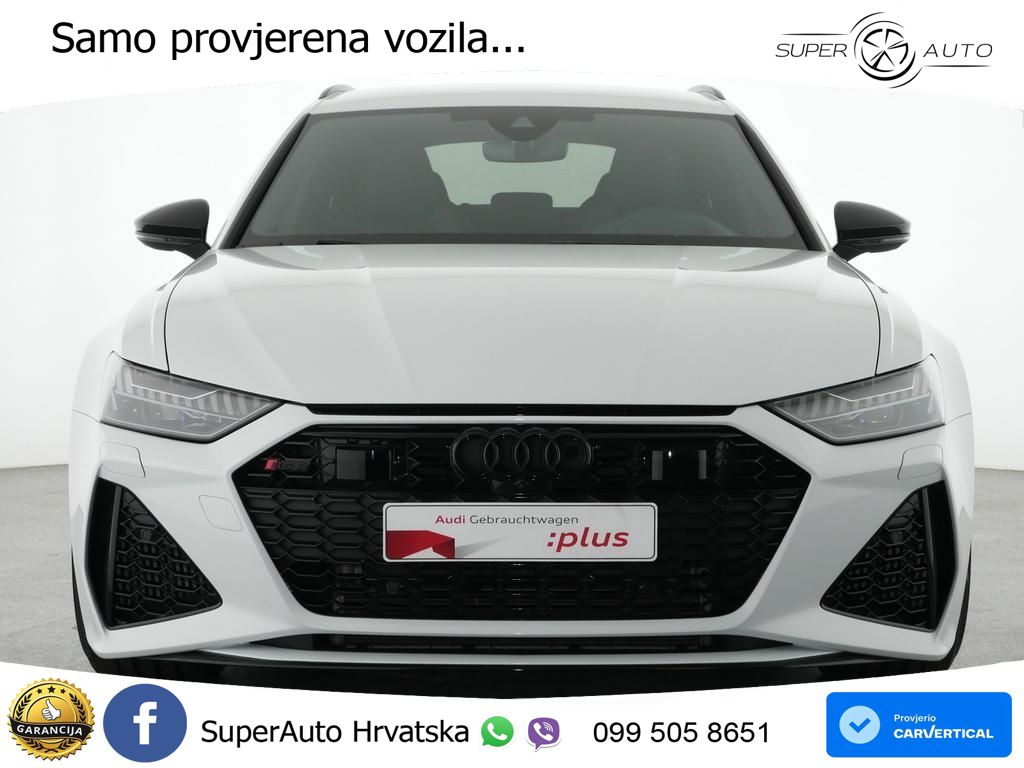 Audi RS6 Avant 4.0 TFSI V8 (600 KS) quattro Tiptronic ZRAČNI+ACC+4xGR SJED+360