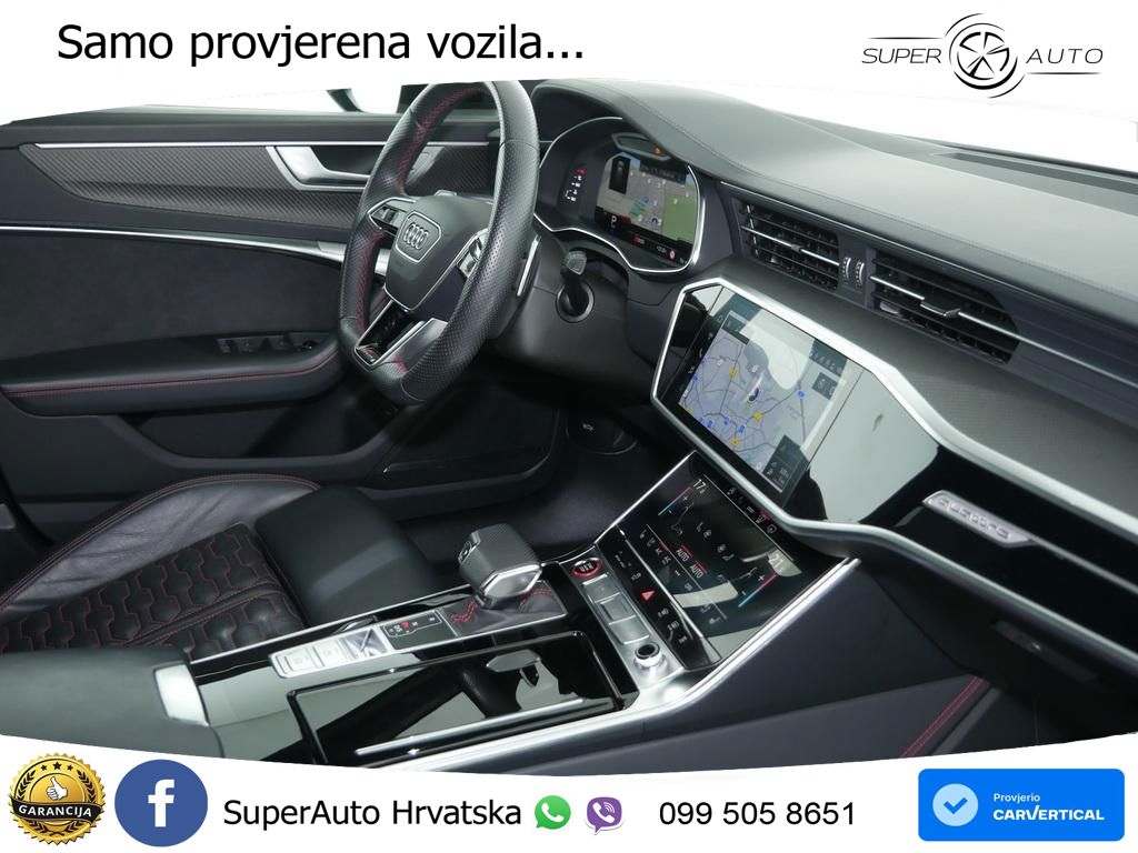 Audi RS6 Avant 4.0 TFSI V8 (600 KS) quattro Tiptronic ZRAČNI+ACC+4xGR SJED+360
