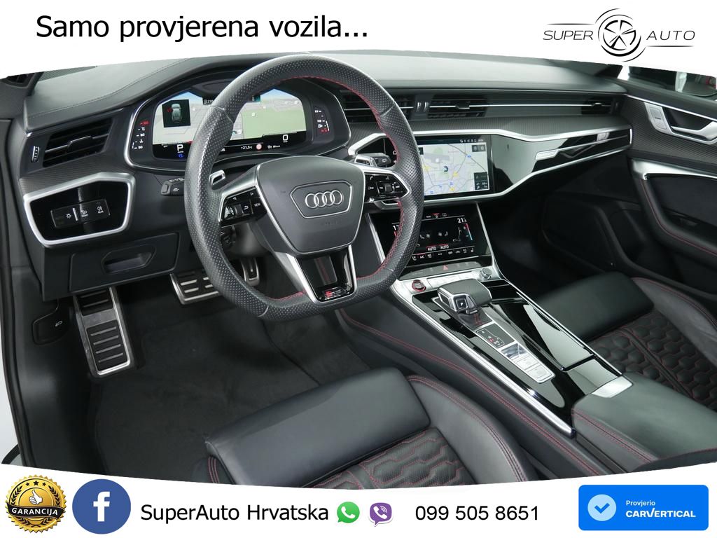 Audi RS6 Avant 4.0 TFSI V8 (600 KS) quattro Tiptronic ZRAČNI+ACC+4xGR SJED+360