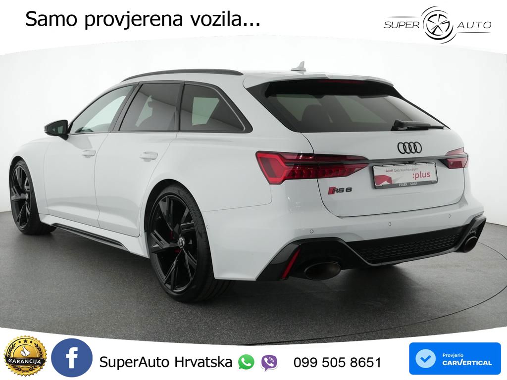 Audi RS6 Avant 4.0 TFSI V8 (600 KS) quattro Tiptronic ZRAČNI+ACC+4xGR SJED+360