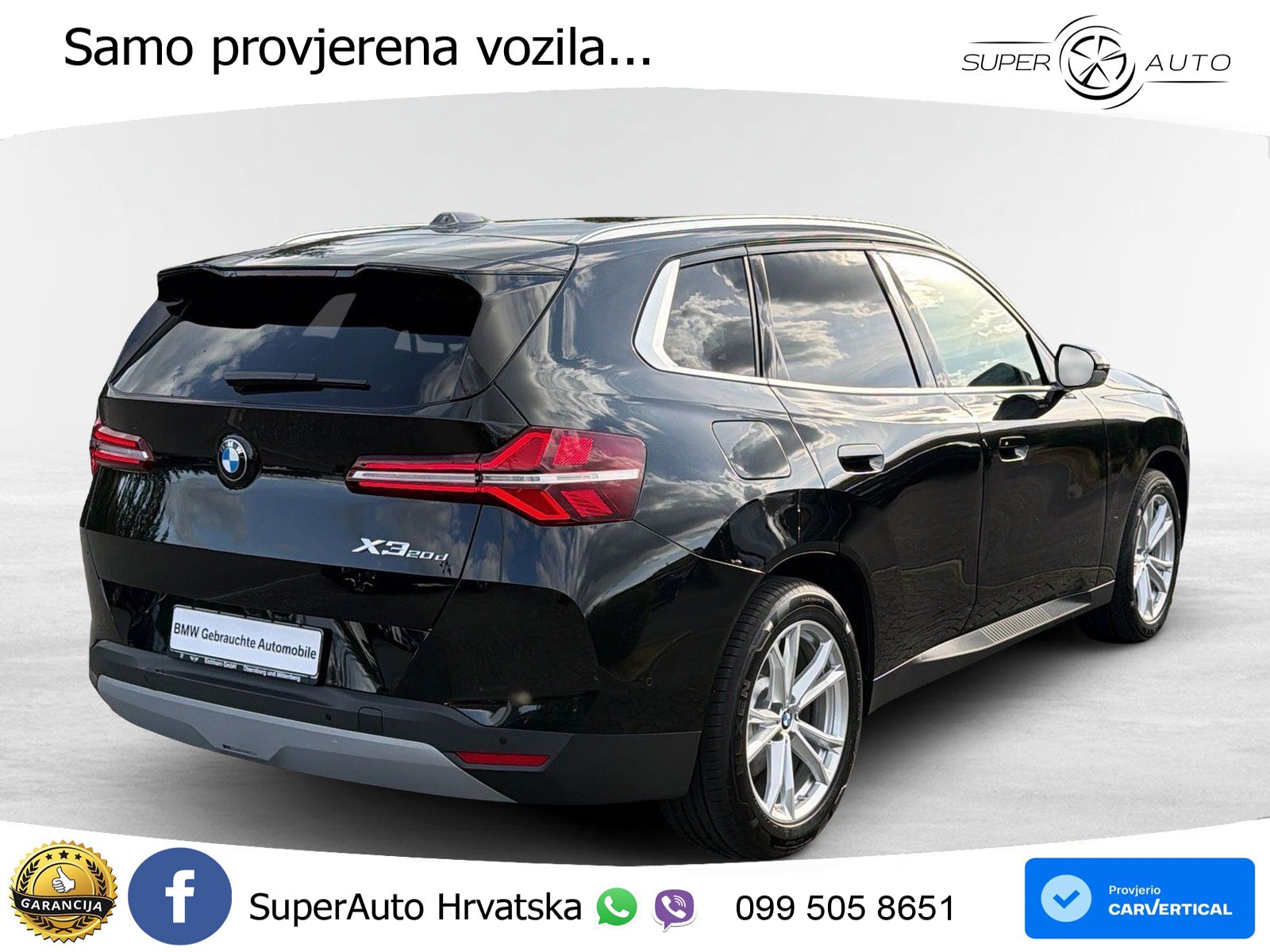 BMW X3 20d xDrive Steptronic LED+GR SJED+ACC