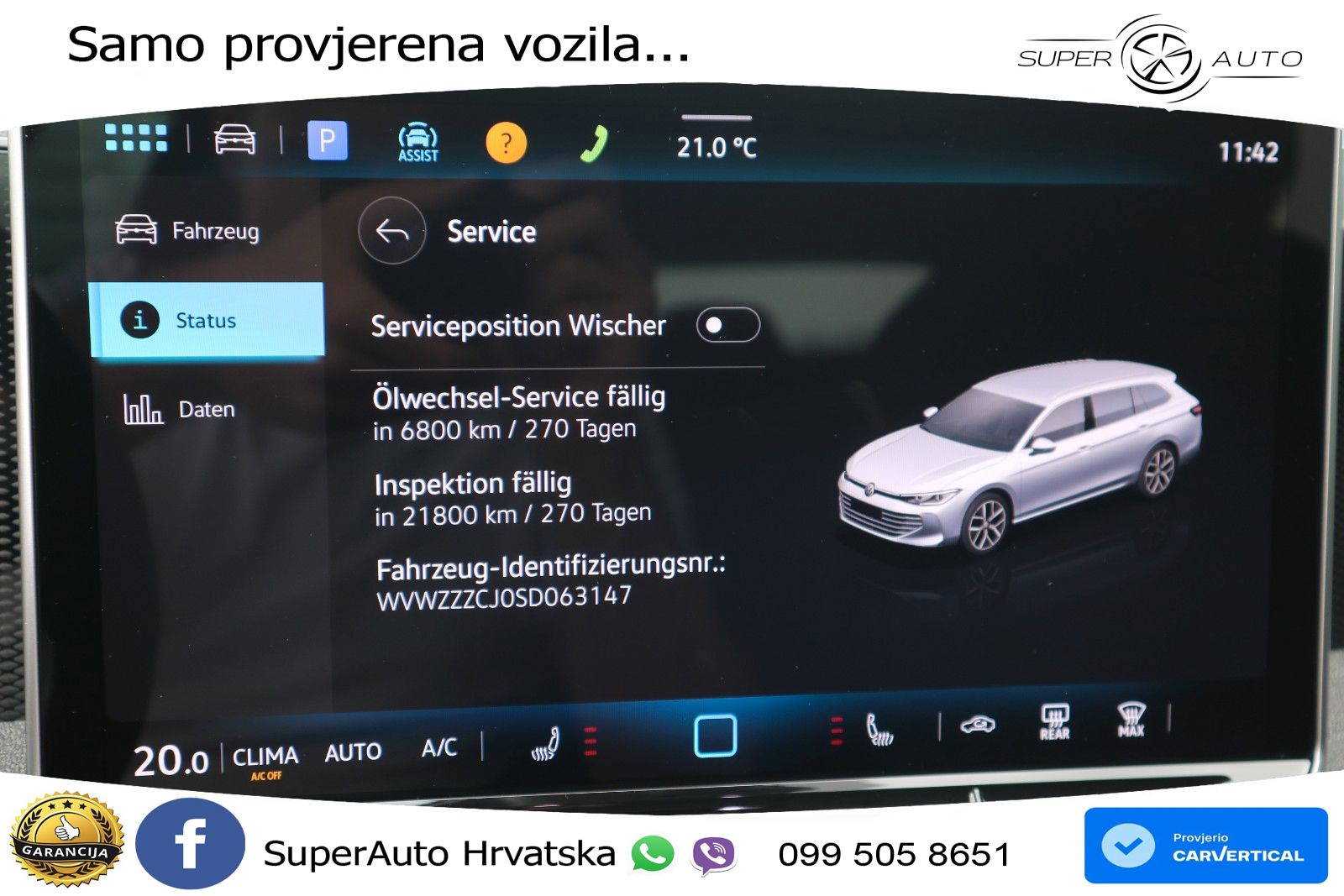 Volkswagen Passat Variant 1.5 eTSI (150 KS) DSG LED+GR SJED+ACC