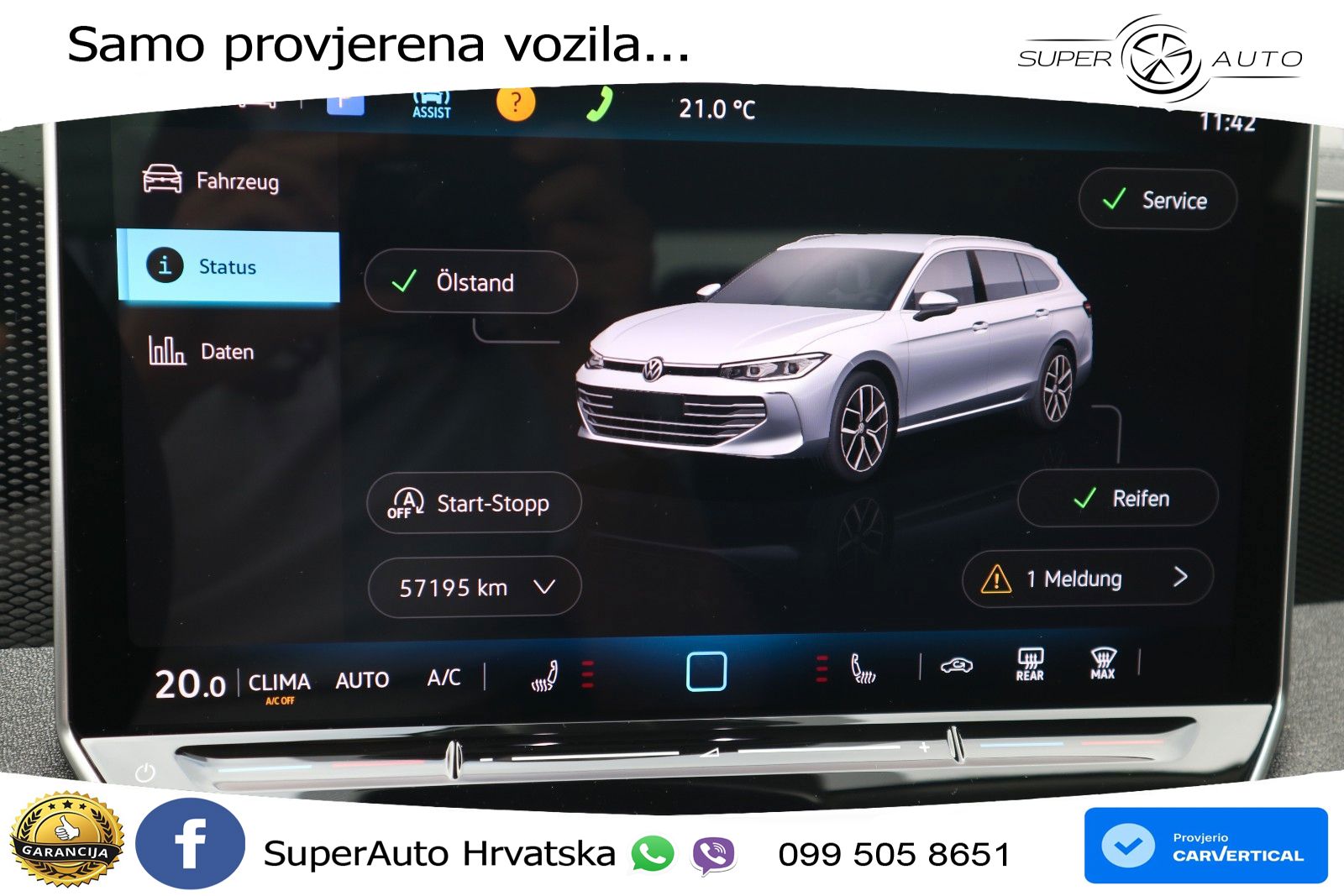 Volkswagen Passat Variant 1.5 eTSI (150 KS) DSG LED+GR SJED+ACC