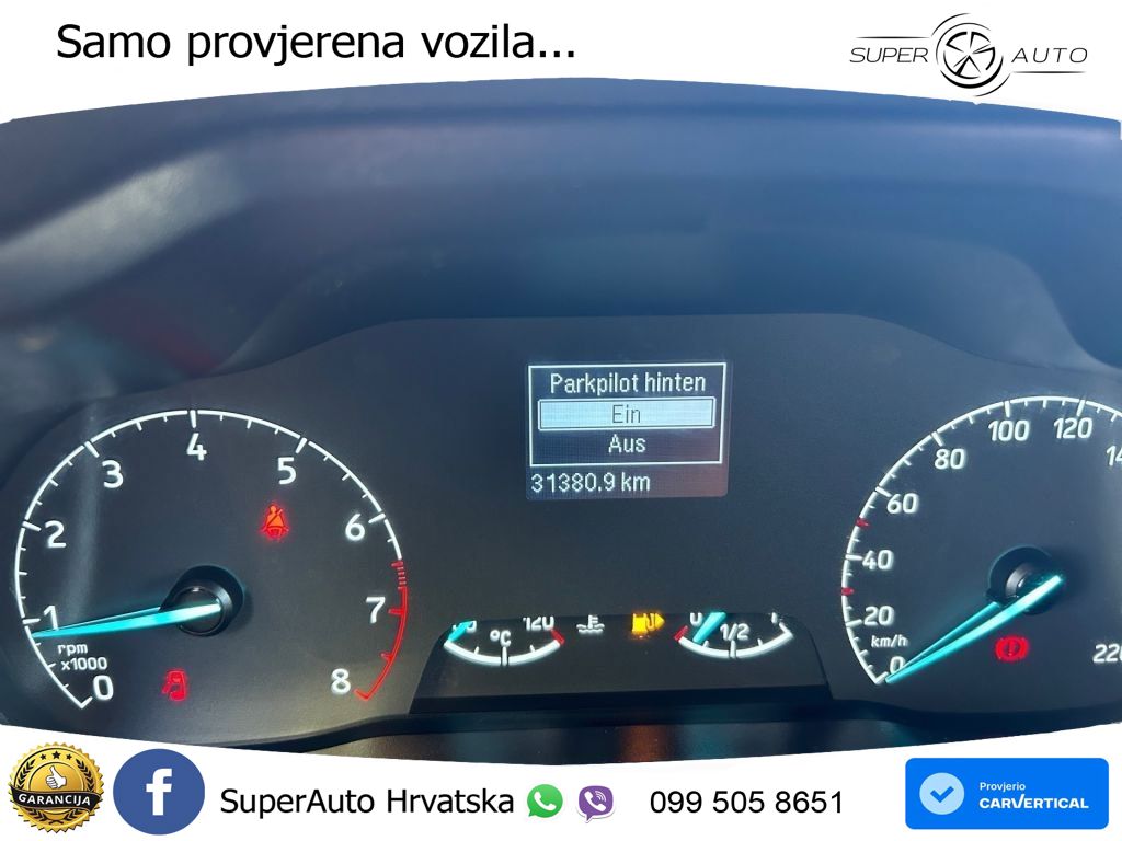 Ford Transit Connect Trend AHK Schiebetür re/li 3Sitz 101 KS