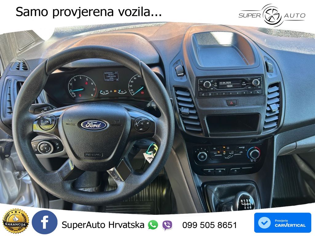 Ford Transit Connect Trend AHK Schiebetür re/li 3Sitz 101 KS